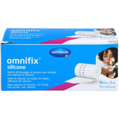 OMNIFIX silikonefikseringsvlies 10 cmx2 m, 1 stk