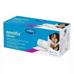 OMNIFIX silikonefikseringsvlies 10 cmx2 m, 1 stk