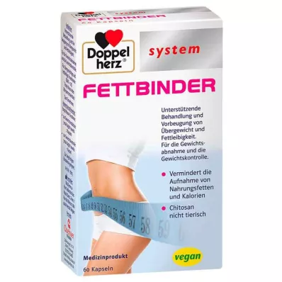 DOPPELHERZ Kapsler med fedtbindende system, 60 stk