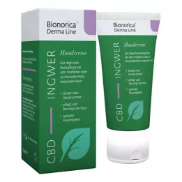 BIONORICA Derma Line Ingefær-CBD Håndcreme, 50 ml