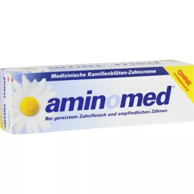 AMINOMED Tandpasta med kamilleblomster uden titandioxid, 75 ml