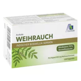 WEIHRAUCH 450 mg Boswellia Serrata-kapsler, 120 kapsler