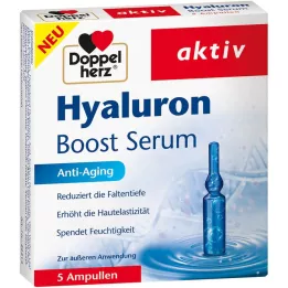 DOPPELHERZ Hyaluron Boost Serum Ampuller, 5 stk