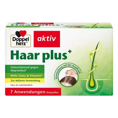DOPPELHERZ Hår plus ampuller, 7 stk