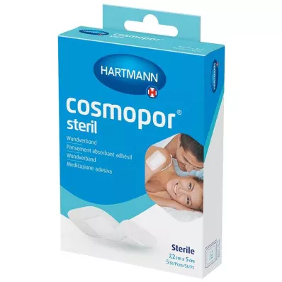Cosmopor® steril 5x7,2 cm, 5 stk
