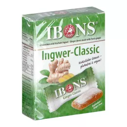 IBONS Ginger Classic Box chewy slik, 60 g