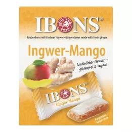IBONS Ginger Mango Box chewy slik, 60 g