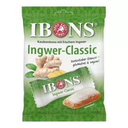 IBONS Ingefær Classic Chewy slikpose, 92 g