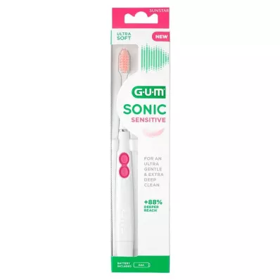 GUM SONIC SENSITIVE Sonisk tandbørste, 1 stk