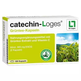 CATECHIN-Loges grøn te-kapsler, 120 kapsler