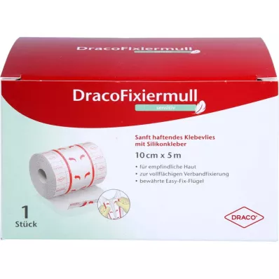 DRACOFIXIERMULL følsom 10 cmx5 m, 1 stk