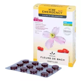 BACHBLÜTEN No.39 Emergency plus pastiller, 48 g
