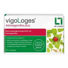 VIGOLOGES Ashwagandha plus-kapsler, 60 kapsler