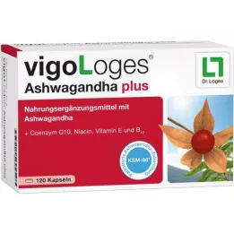 VIGOLOGES Ashwagandha plus kapsler, 120 kapsler