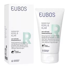 EUBOS KÜHL &amp; KLAR Anti-Redness rensemælk, 150 ml