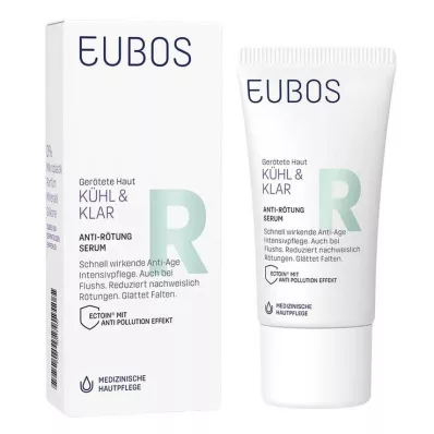 EUBOS KÜHL &amp; KLAR Anti-rødme-serum, 30 ml