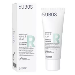 EUBOS KÜHL &amp; KLAR Anti-rødme dagcreme LSF 20, 40 ml