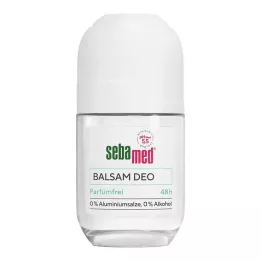 SEBAMED Balsam parfumefri roll-on deodorant, 50 ml