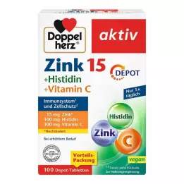 DOPPELHERZ Zink+Histidin Depot Tabletter aktiv, 100 stk