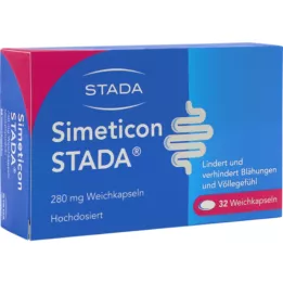 SIMETICON STADA 280 mg bløde kapsler, 32 stk