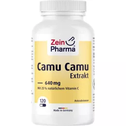 CAMU CAMU EXTRAKT Kapsler 640 mg, 120 stk