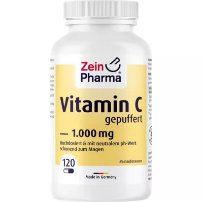 VITAMIN C KAPSELN 1000 mg bufret, 120 stk