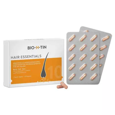 BIO-H-TIN Hair Essentials mikronæringsstofkapsler, 30 kapsler