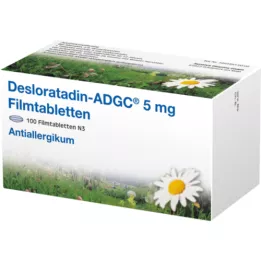 DESLORATADIN-ADGC 5 mg filmovertrukne tabletter, 100 stk