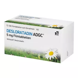 DESLORATADIN-ADGC 5 mg filmovertrukne tabletter, 100 stk