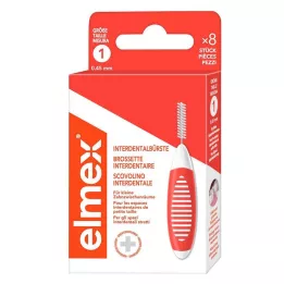ELMEX Interdentalbørster ISO str. 1 0,45 mm orange, 8 stk