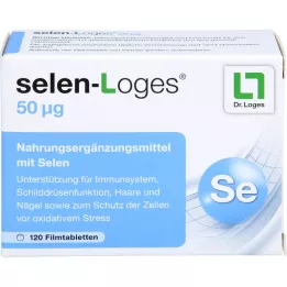 SELEN-LOGES 50 µg filmovertrukne tabletter, 120 stk
