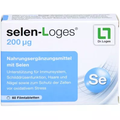 SELEN-LOGES 200 µg filmovertrukne tabletter, 60 stk