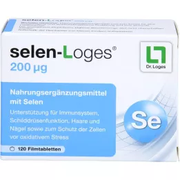 SELEN-LOGES 200 µg filmovertrukne tabletter, 120 stk