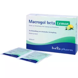MACROGOL beta Lemon Plv.z.Her.e.Lsg.z.Oral, 10 stk