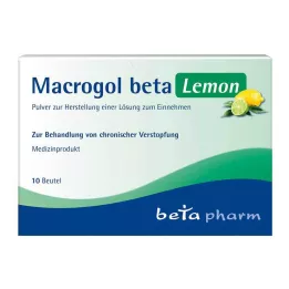 MACROGOL beta Lemon Plv.z.Her.e.Lsg.z.Oral, 10 stk