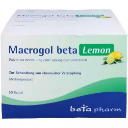 MACROGOL beta Lemon Plv.z.Her.e.Lsg.z.Oral, 50 stk
