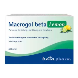 MACROGOL beta Lemon Plv.z.Her.e.Lsg.z.Oral, 50 stk