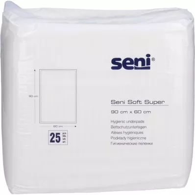 SENI Soft Super sengeunderlag 60x90 cm, 2X25 stk