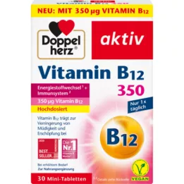 DOPPELHERZ Vitamin B12 350 tabletter, 30 kapsler