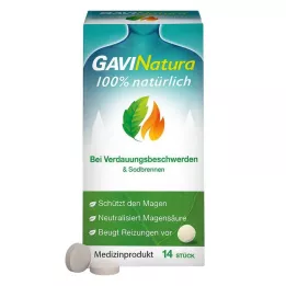 GAVINATURA naturlig til fordøjelsesproblemer, 14 stk