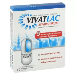 VIVATLAC SYNBIOTIKUM enterokapsler, 10 stk