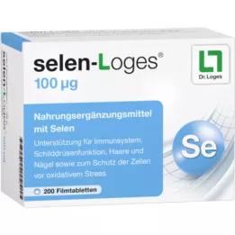 SELEN-LOGES 100 μg filmovertrukne tabletter, 200 stk
