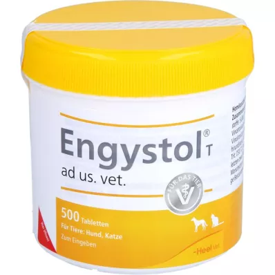 ENGYSTOL T ad us.vet.tabletter, 500 stk