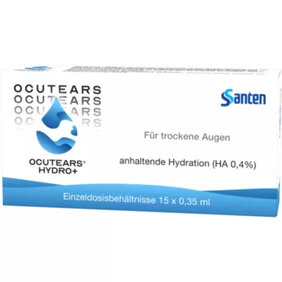 OCUTEARS Hydro+ øjendråber enkeltdosispipetter, 15X0,35 ml