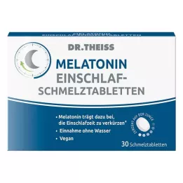 DR.THEISS Melatonin smeltetabletter til at falde i søvn, 30 stk