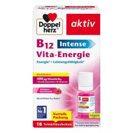 DOPPELHERZ B12 Intense Vita-Energie drikkeflaske, 18 stk