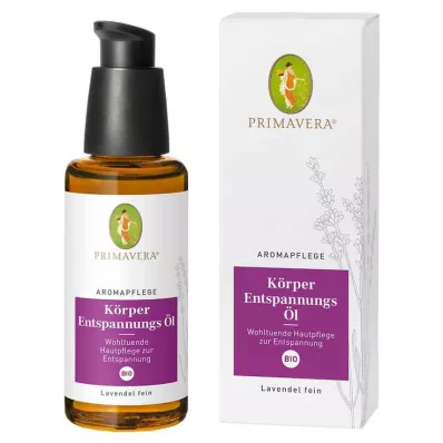 KÖRPERENTSPANNUNGSÖL Økologisk aromapleje, 50 ml