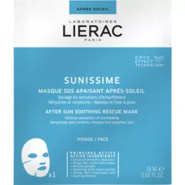 LIERAC Sunissime Soothing After Sun SOS Maske, 1X18 ml