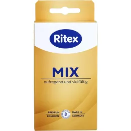 RITEX Bland kondomer, 8 stk