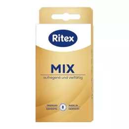 RITEX Bland kondomer, 8 stk
